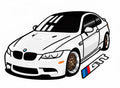 E92 M3 sticker