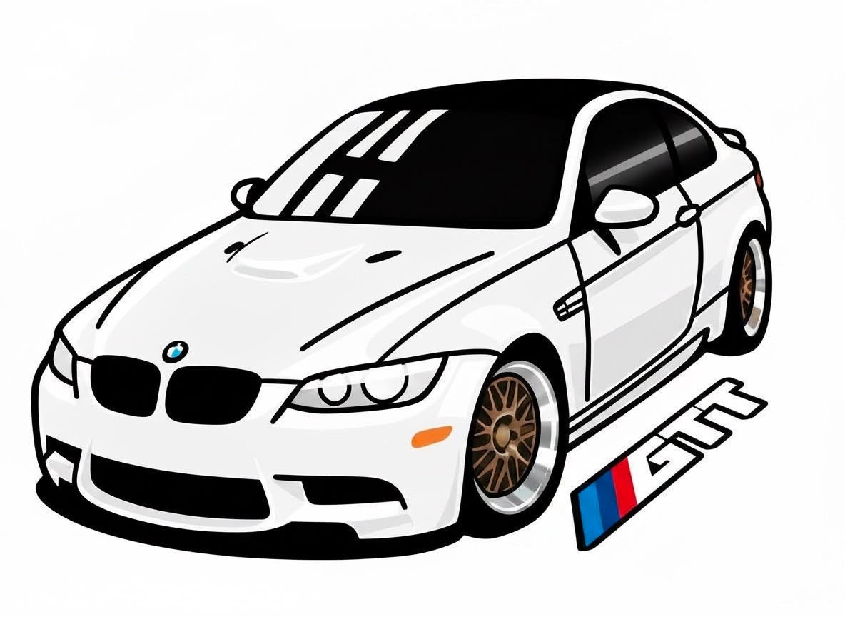 E92 M3 sticker
